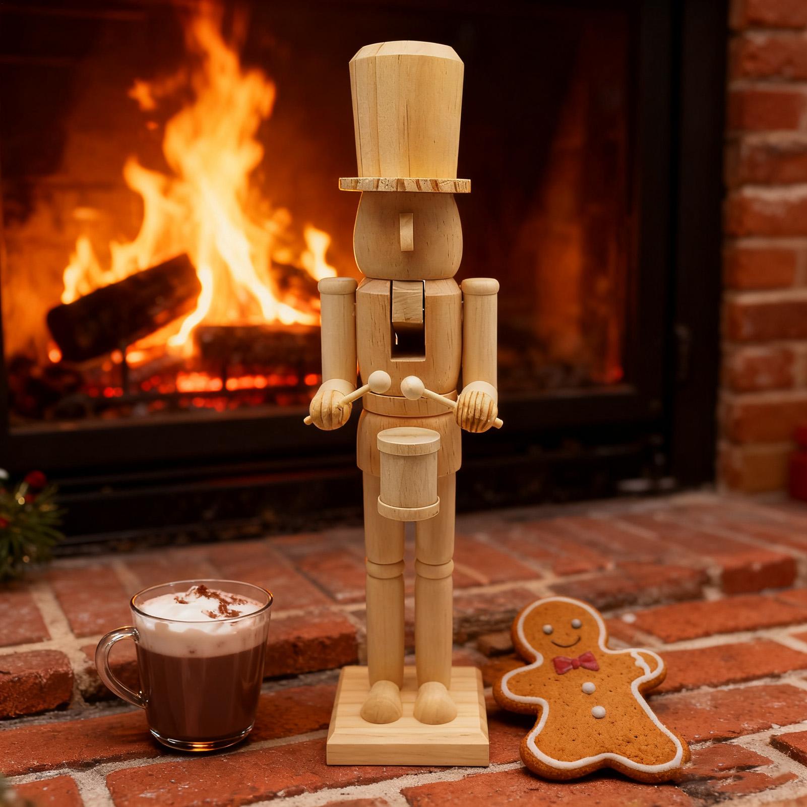 Nutcracker Decor 38cm Wooden F - Nutcracker Figurine recensie en prijs