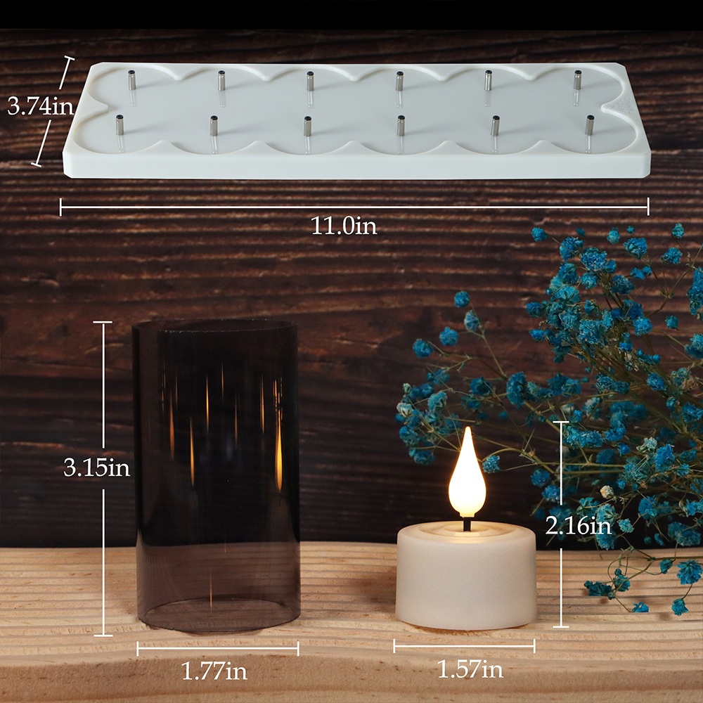 LED Candle Light Rechargeable  - Holiday Candle Set recensie en prijs