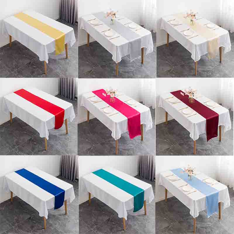 12x108 Inch Satin Wedding Tabl - Christmas Table Runner recensie en prijs