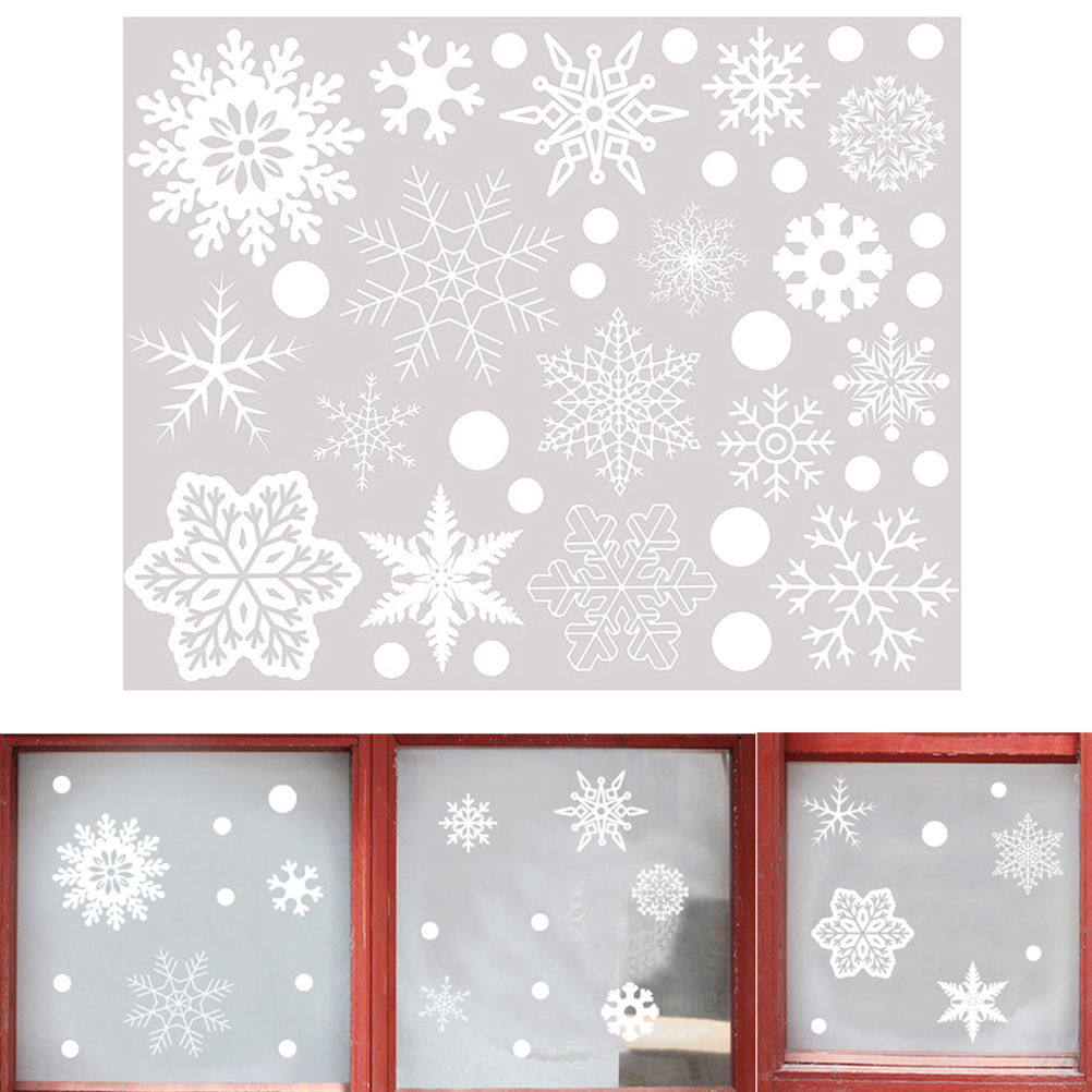 37PCS Gift Xmas Festival Suppl - Snowflake Window Decal recensie en prijs