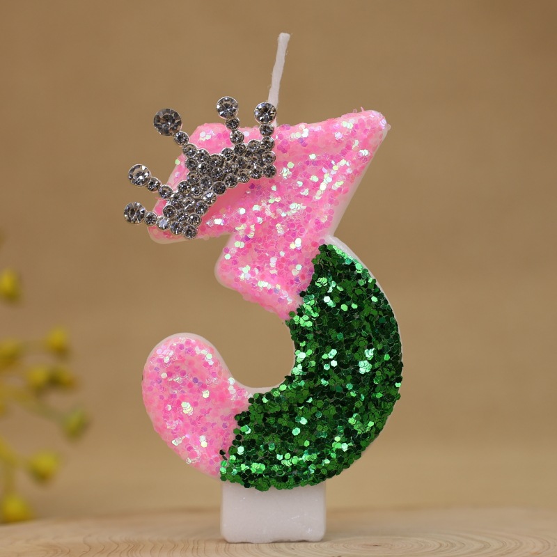 Sparkling Light Green Princess - Holiday Candle Set recensie en prijs