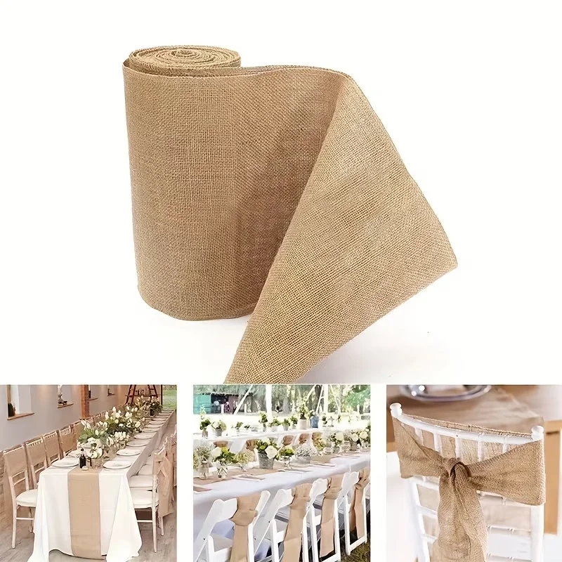 Natural Beige Burlap Roll 30cm - Christmas Table Runner recensie en prijs