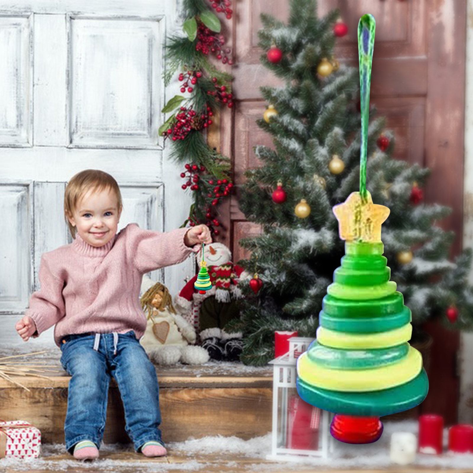 DIY Button Snowman Ornament Ki - Christmas Stocking Hanging recensie en prijs