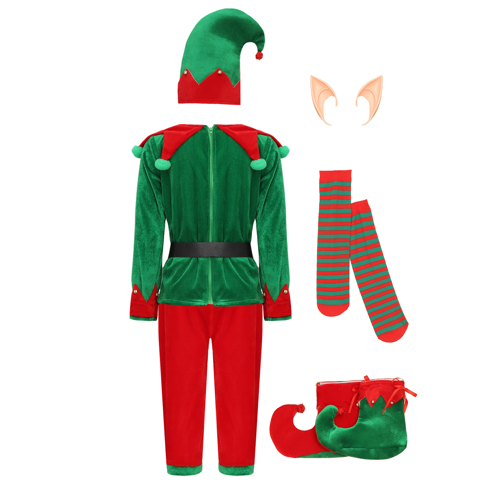 Boys Christmas Santa Claus Cos - Elf Costume Christmas recensie en prijs