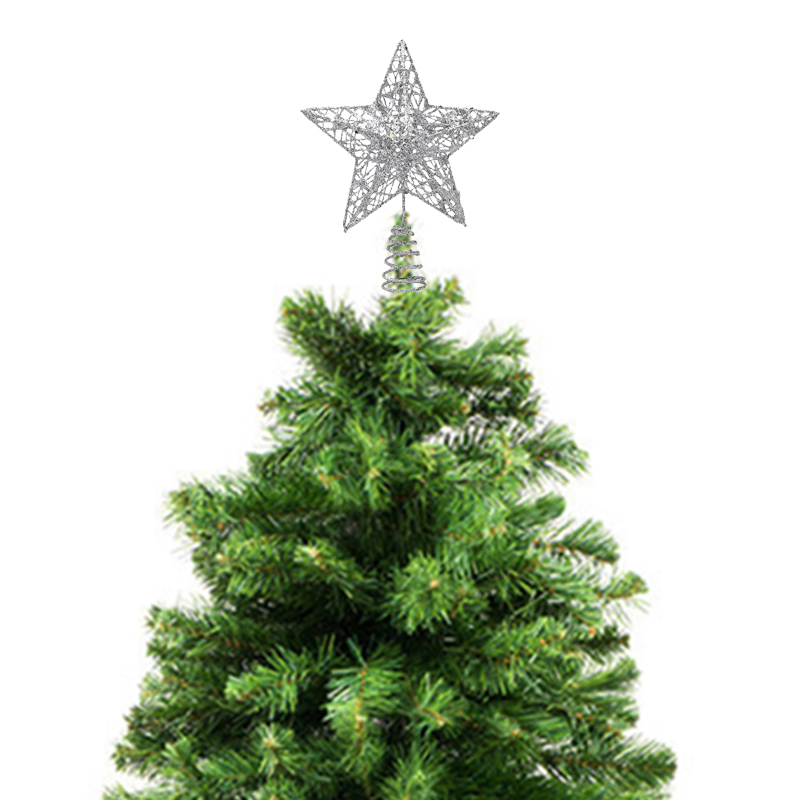 1pc Gold/Silver/Red/Blue Glitt - Star Tree Topper recensie en prijs