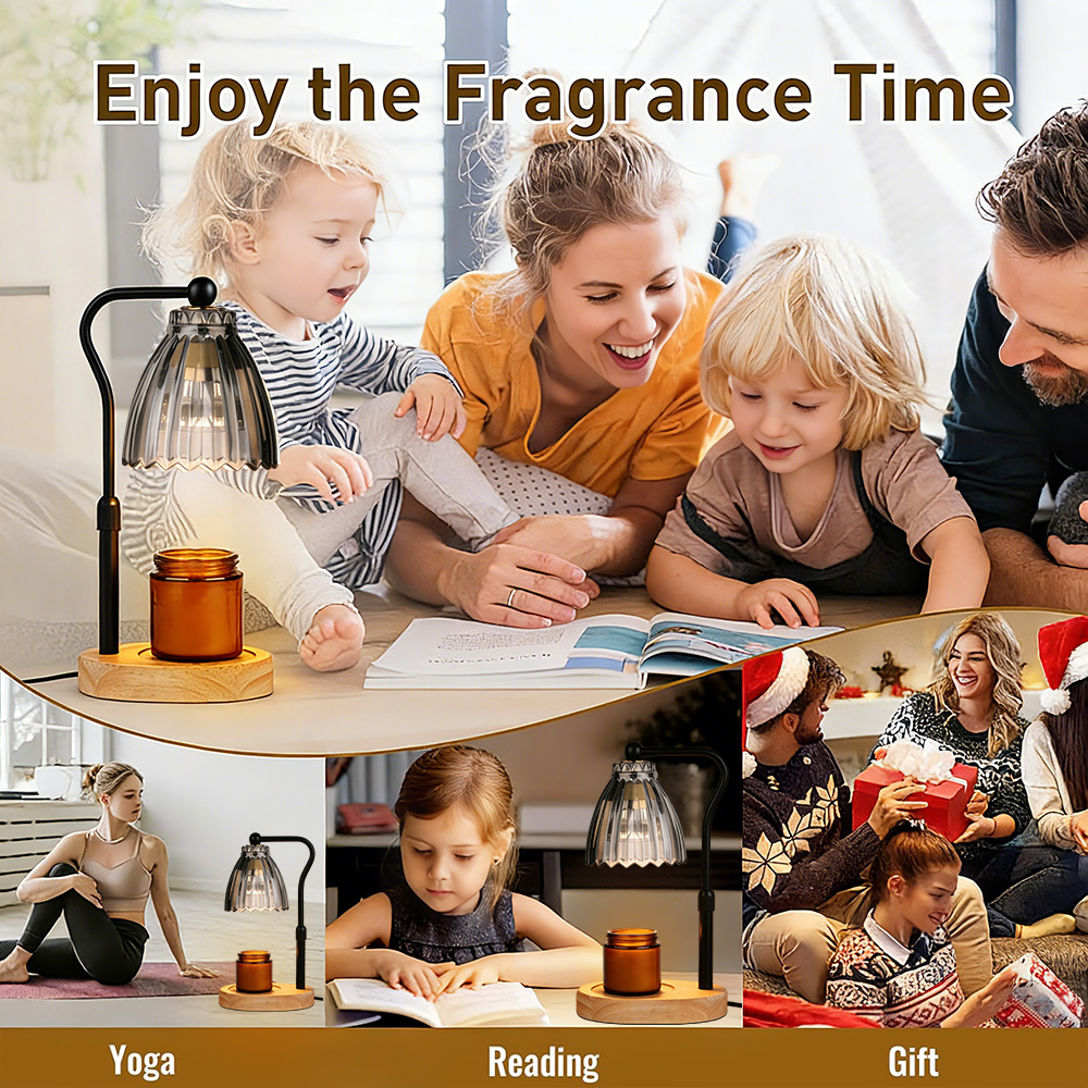 Candle Warmer Lamp with Timer  - Holiday Candle Set recensie en prijs