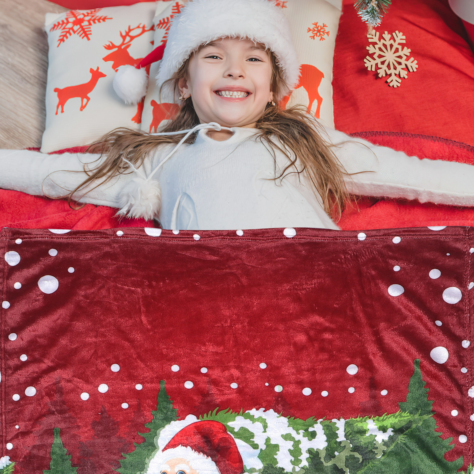 Charming Christmas Throw Blank - Christmas Throw Blanket recensie en prijs