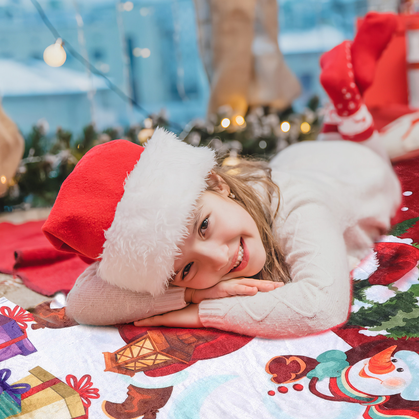 Charming Christmas Throw Blank - Christmas Throw Blanket recensie en prijs