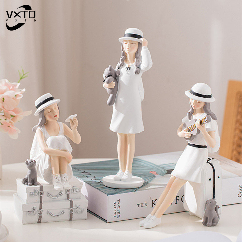 Creative Nordic Cute Girl Resi - Nutcracker Figurine recensie en prijs