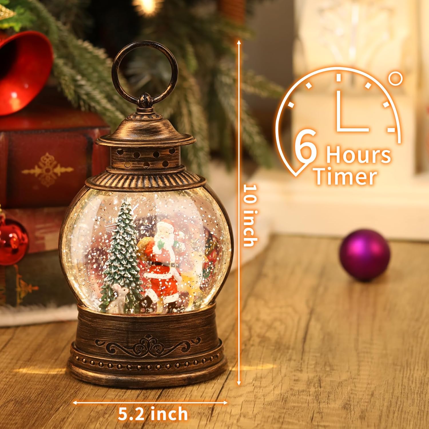 Christmas Snow Globe Lantern w - Snow Globe Musical recensie en prijs