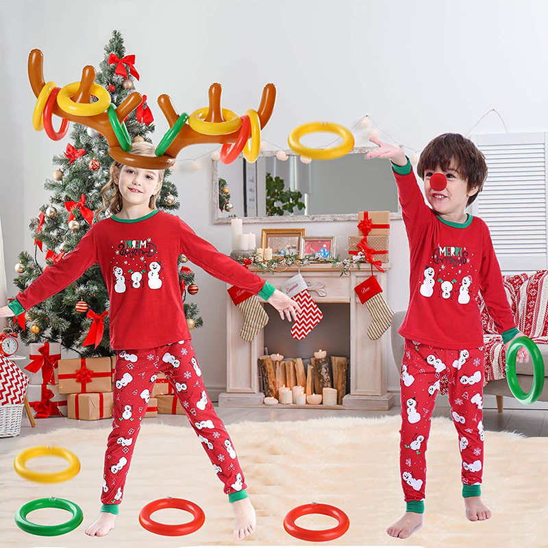 1/3/5set Christmas Game Inflat - Reindeer Antlers Headband recensie en prijs