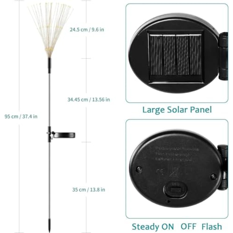 Solar Firework Lights, Lightin - Christmas Lights Outdoor recensie en prijs
