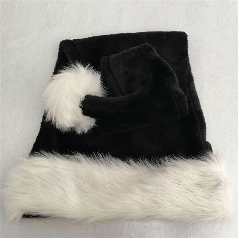 Christmas Santa Hat Black Long - Santa Hat Plush recensie en prijs